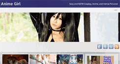 Desktop Screenshot of animegirl.org
